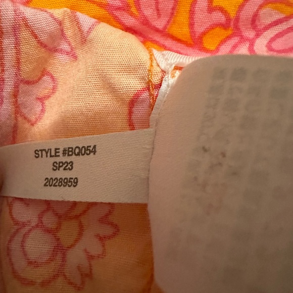 J crew orange floral dress - Picture 7 of 7